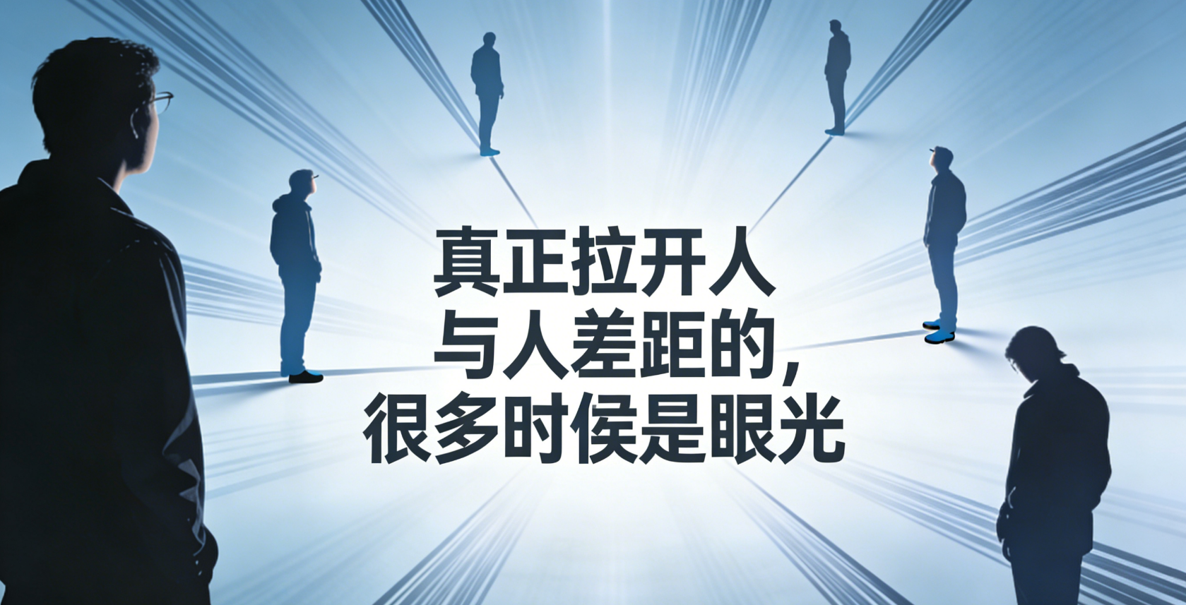 真正拉开人与人差距的，很多时候是眼光